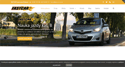 Desktop Screenshot of fast-car.com.pl